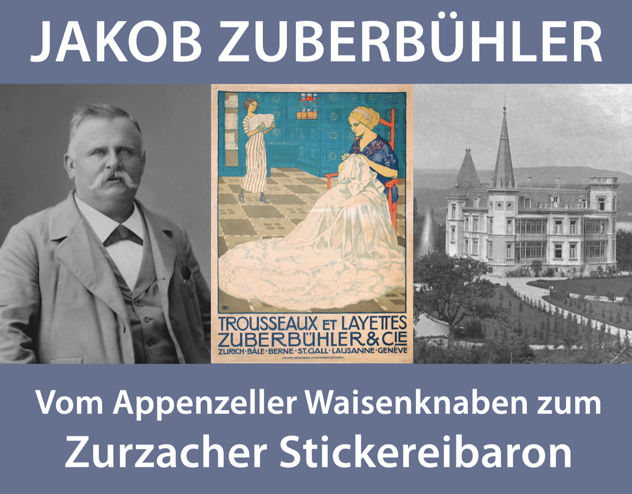Stickerei Baron Jakob Zuberbühler
